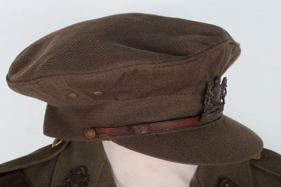 WW1 British Officers Cuff Rank Tunic, Peaked Cap and Equipment of 2nd Lieutenant H E Cuthbert Manchester Regiment (Volunteer Force) - 5