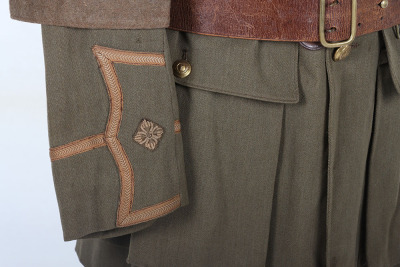 WW1 British Officers Cuff Rank Tunic, Peaked Cap and Equipment of 2nd Lieutenant H E Cuthbert Manchester Regiment (Volunteer Force) - 10