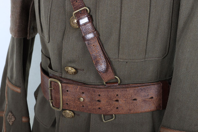 WW1 British Officers Cuff Rank Tunic, Peaked Cap and Equipment of 2nd Lieutenant H E Cuthbert Manchester Regiment (Volunteer Force) - 14