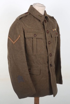 Attributed WW1 Canadian Garrison Artillery 1902 Pattern Tunic