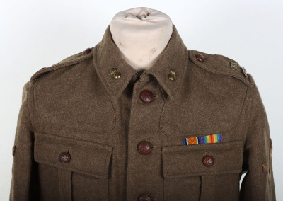 Attributed WW1 Canadian Garrison Artillery 1902 Pattern Tunic - 7