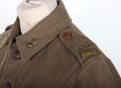 Attributed WW1 Canadian Garrison Artillery 1902 Pattern Tunic - 9