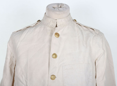 WW1 British Royal Marine Light Infantry Other Ranks White Tunic - 3