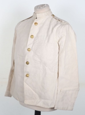 WW1 British Royal Marine Light Infantry Other Ranks White Tunic - 5