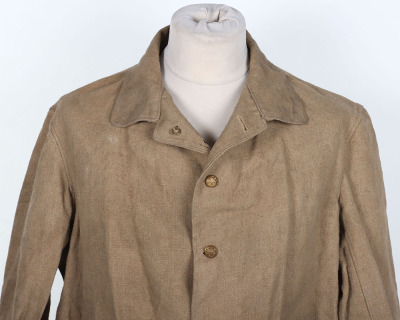 WW1 British Canvas Work Tunic - 2