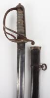 Scarce British Victorian Royal Marine Artillery Officer’s sword c.1880