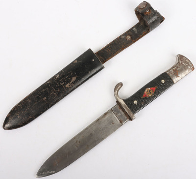 Third Reich Hitler Youth Boys Dagger by J A Henckels Solingen - 4