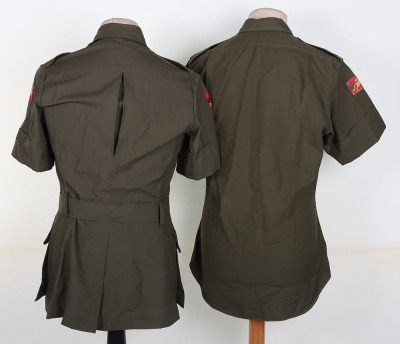 British Post War Royal Signals Officers Jungle Green Uniform - 7