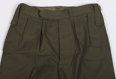 British Post War Royal Signals Officers Jungle Green Uniform - 9