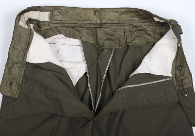 British Post War Royal Signals Officers Jungle Green Uniform - 10