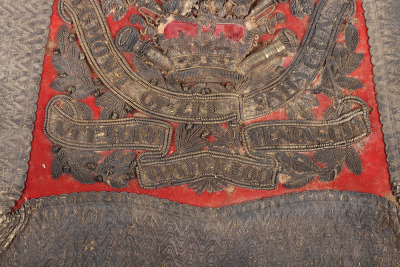 Early Pattern Victorian 15th (The King&rsquo;s) Hussars Officers Full Dress Sabretache - 5