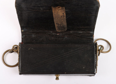 Victorian East Lothian Yeomanry Cavalry Officers Full Dress Pouch - 5