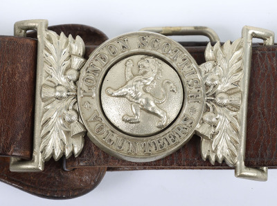 London Scottish Volunteers Waist Belt - 2