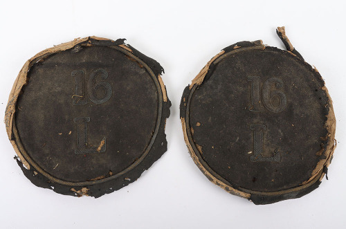 Victorian 16th Lancers Saddle Roll Cloth Ends,