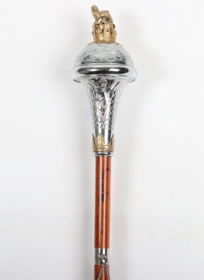 British Army EIIR Drum Majors Ceremonial Mace