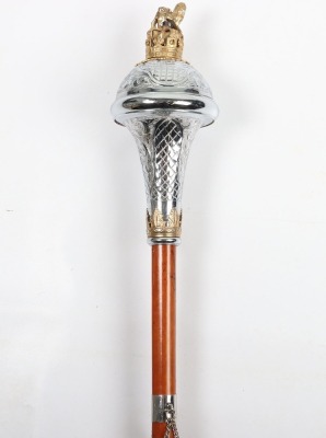 British Army EIIR Drum Majors Ceremonial Mace - 2