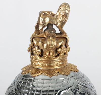 British Army EIIR Drum Majors Ceremonial Mace - 4