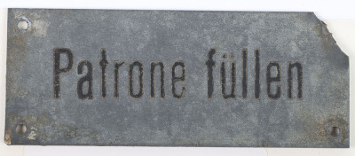 3x WW1 German U-Boat Engine Room Plaques - 2