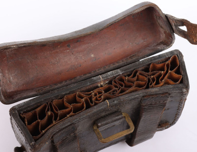 2x German Wurttemberg M-1887 Pattern Ammunition Pouches - 5