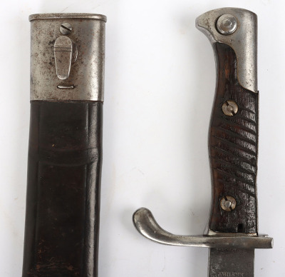 Imperial German Mauser 1898/05 Sawback Bayonet - 3