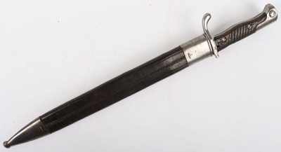 Imperial German Mauser 1898/05 Sawback Bayonet - 7