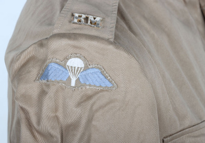 British Post War Royal Marines KD Tunic and Trousers Worn by Swimmer Canoeist T D Hughes During his Service with No.6 Special Boat Service, 40 Commando 1960-61 - 2