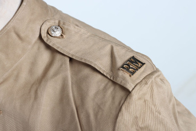 British Post War Royal Marines KD Tunic and Trousers Worn by Swimmer Canoeist T D Hughes During his Service with No.6 Special Boat Service, 40 Commando 1960-61 - 3