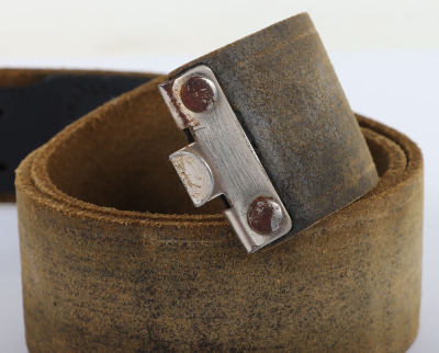 Third Reich Deutsches Arbeitsfront (D.A.F) Workers Belt and Buckle - 6