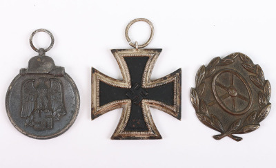 WW2 German Iron Cross 2nd Class Award and Citation Grouping - 3
