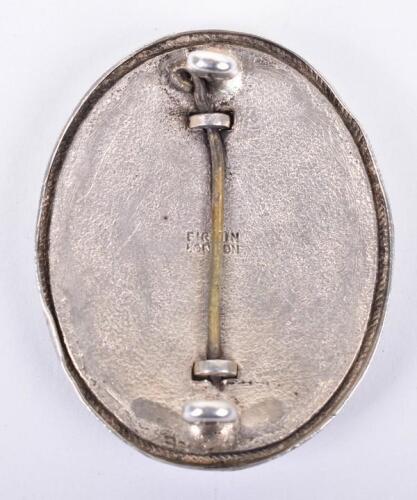 1924 Hallmarked Silver 14th Kings Hussars NCO’s Sleeve Badge