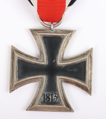 WW2 German Iron Cross 2nd Class Award and Citation Grouping - 4