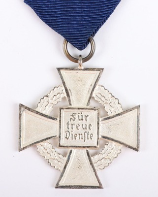 Third Reich NSDAP 25 Year Faithful Service Decoration with Citation - 4