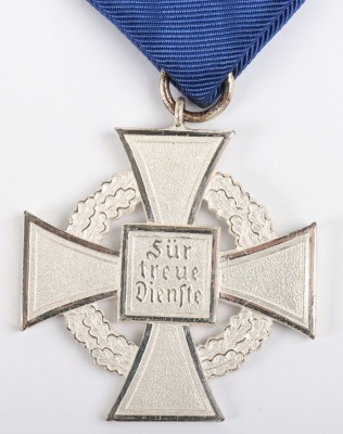 Third Reich NSDAP 25 Year Faithful Service Decoration with Citations of Railways Interest - 6