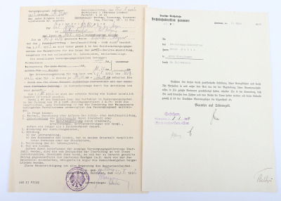 Third Reich NSDAP 25 Year Faithful Service Decoration with Citations of Railways Interest - 14