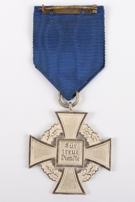 Third Reich NSDAP 25 Year Faithful Service Decoration with Citations and Documents of Railways Interest - 4