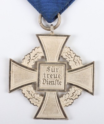 Third Reich NSDAP 25 Year Faithful Service Decoration with Citations and Documents of Railways Interest - 5
