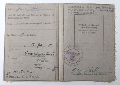 Third Reich NSDAP 25 Year Faithful Service Decoration with Citations and Documents of Railways Interest - 10