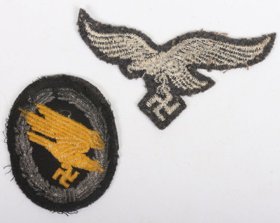 WW2 German Luftwaffe Paratroopers Qualification Badge - 3
