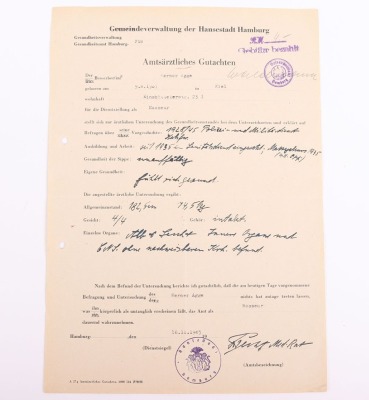 WW2 German Award Citation Pair and Documents - 3