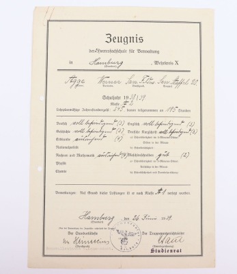 WW2 German Award Citation Pair and Documents - 13