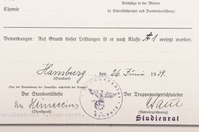 WW2 German Award Citation Pair and Documents - 14
