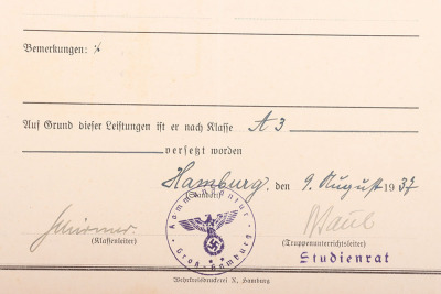 WW2 German Award Citation Pair and Documents - 16