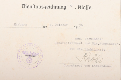 WW2 German Award Citation Pair and Documents - 20