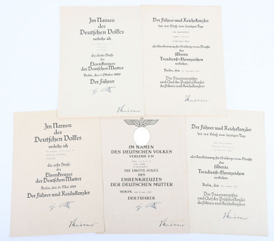 5x Third Reich Award Citations