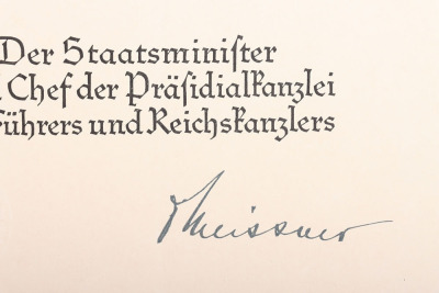 5x Third Reich Award Citations - 4