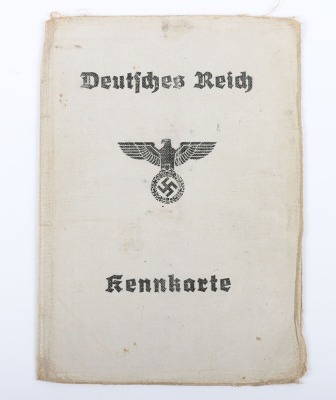 WW2 German Army Black and Silver Wound Badge Citation Pair - 8
