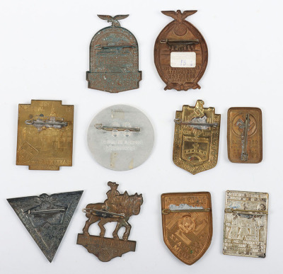 10x German Third Reich Rally / Day Badges - 3