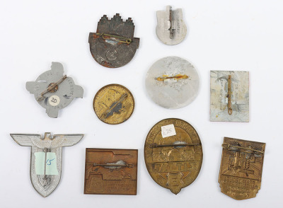 10x German Third Reich Rally / Day Badges - 3