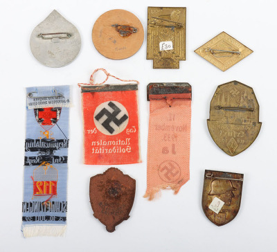 10x German Third Reich Rally / Day Badges - 3