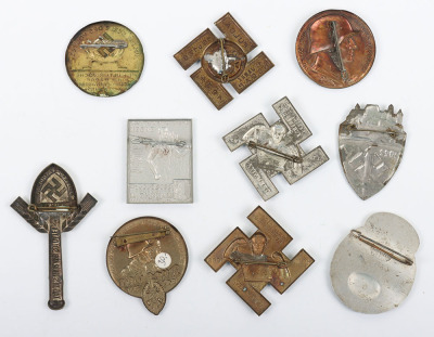 10x German Third Reich Rally / Day Badges - 3